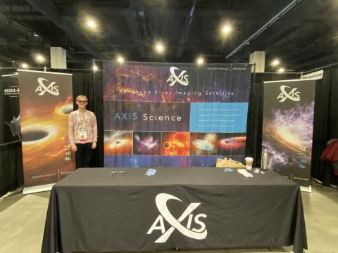 AXIS booth at AAS